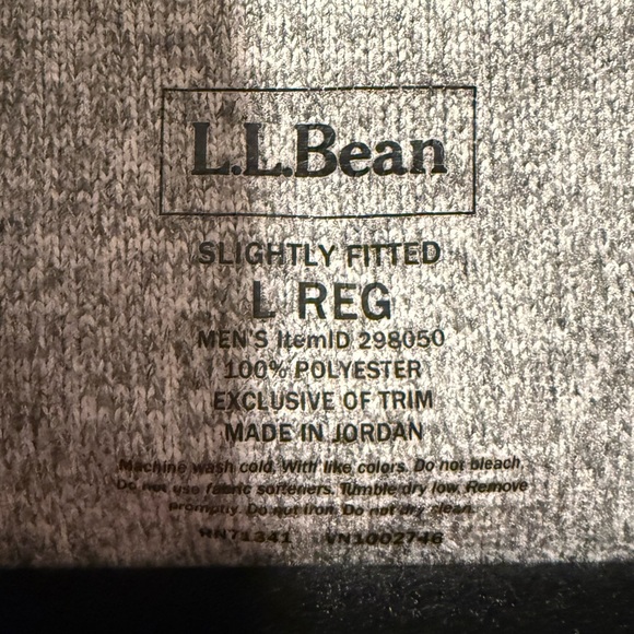 LLBean Men’s Sweater Fleece Pullover - Picture 2 of 3